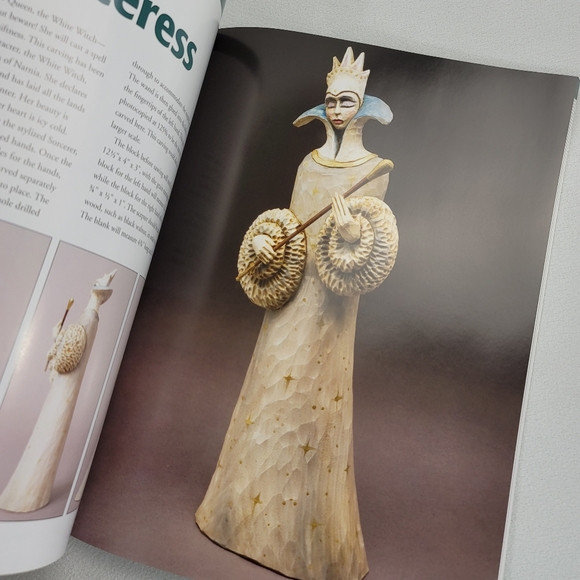 Carving Fantasy & Legend Figures In Wood  By Shawn Cipa - Picture 7 of 14